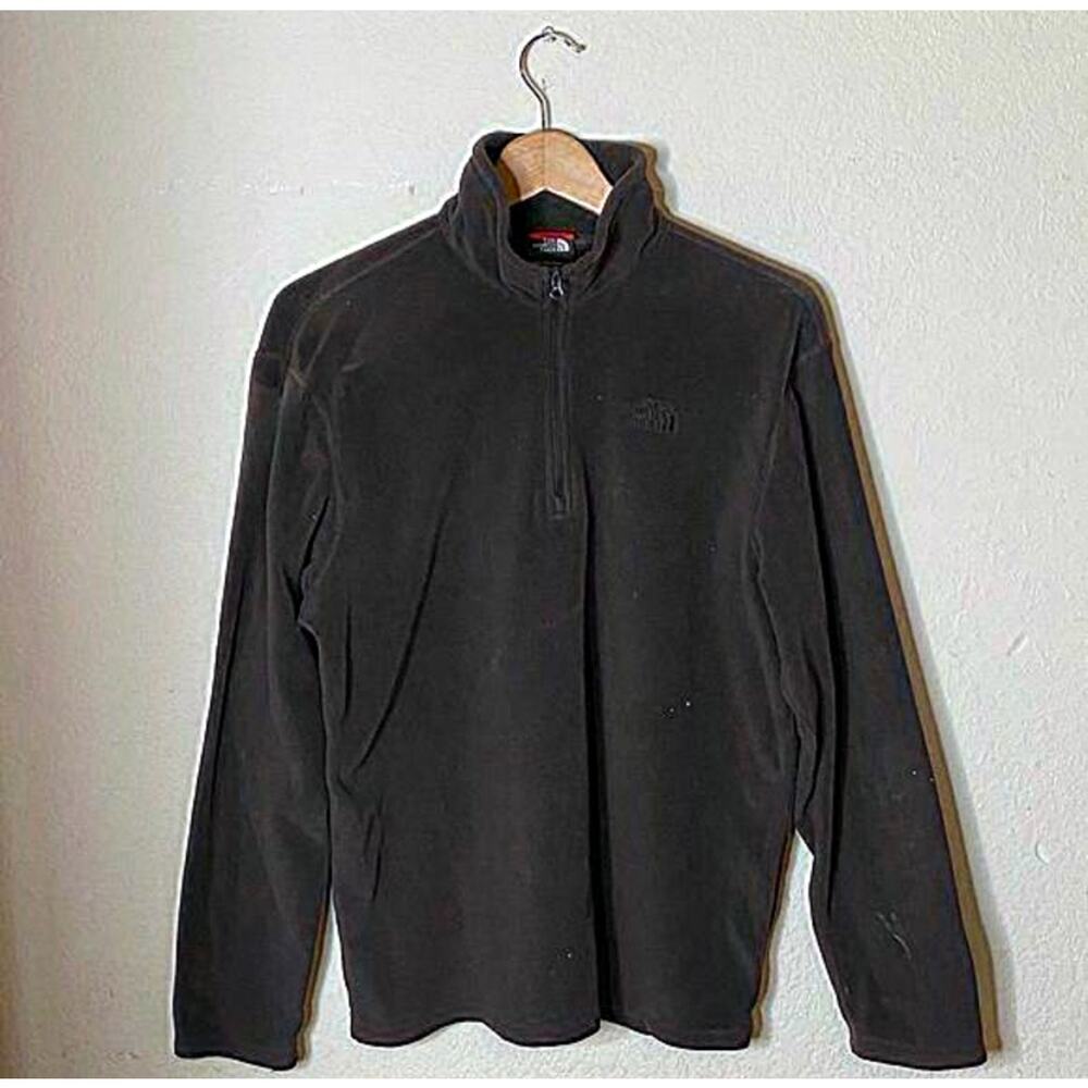 The North‎ Face Never Stop Exploring Brown Mens Quarter Zip Sweater ( M )